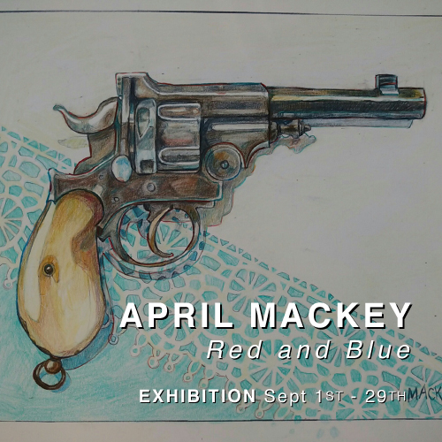 APRIL MACKEY : Red and Blue