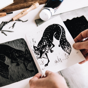 PRINTMAKING WORKSHOP @ EASTSIDE CULTURE CRAWL