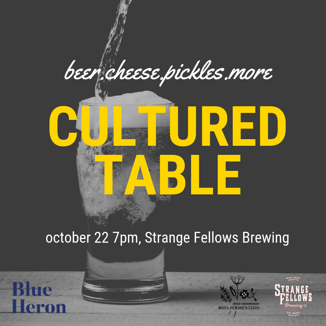 CULTURED TABLE: Beers & Bites