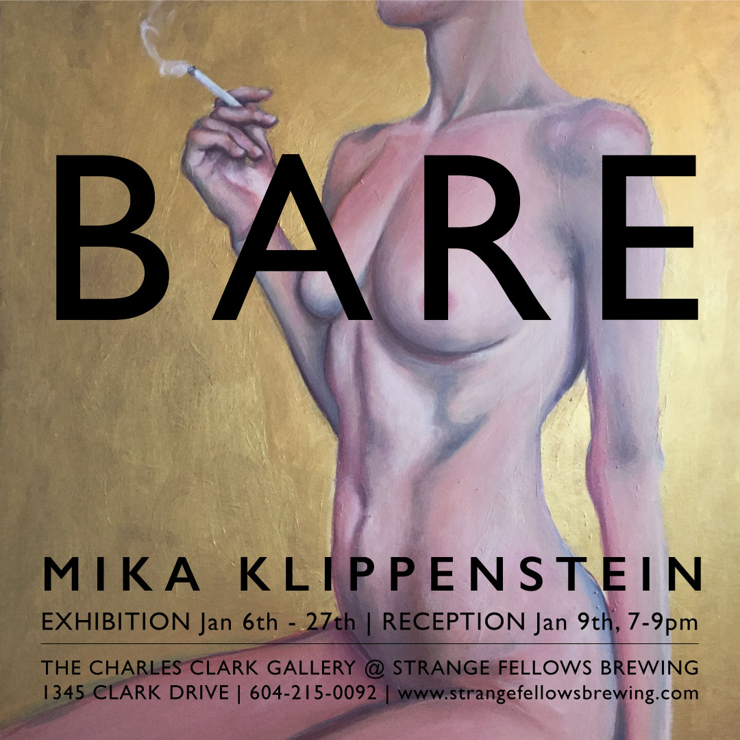BARE – paintings by Mika Klippenstein – CHARLES CLARK GALLERY