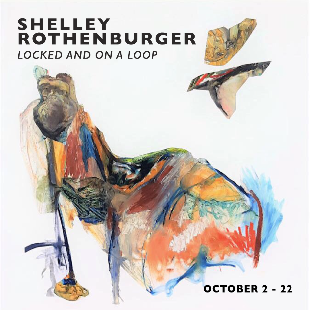 LOCKED AND ON A LOOP – Paintings by Shelley Rothenburger