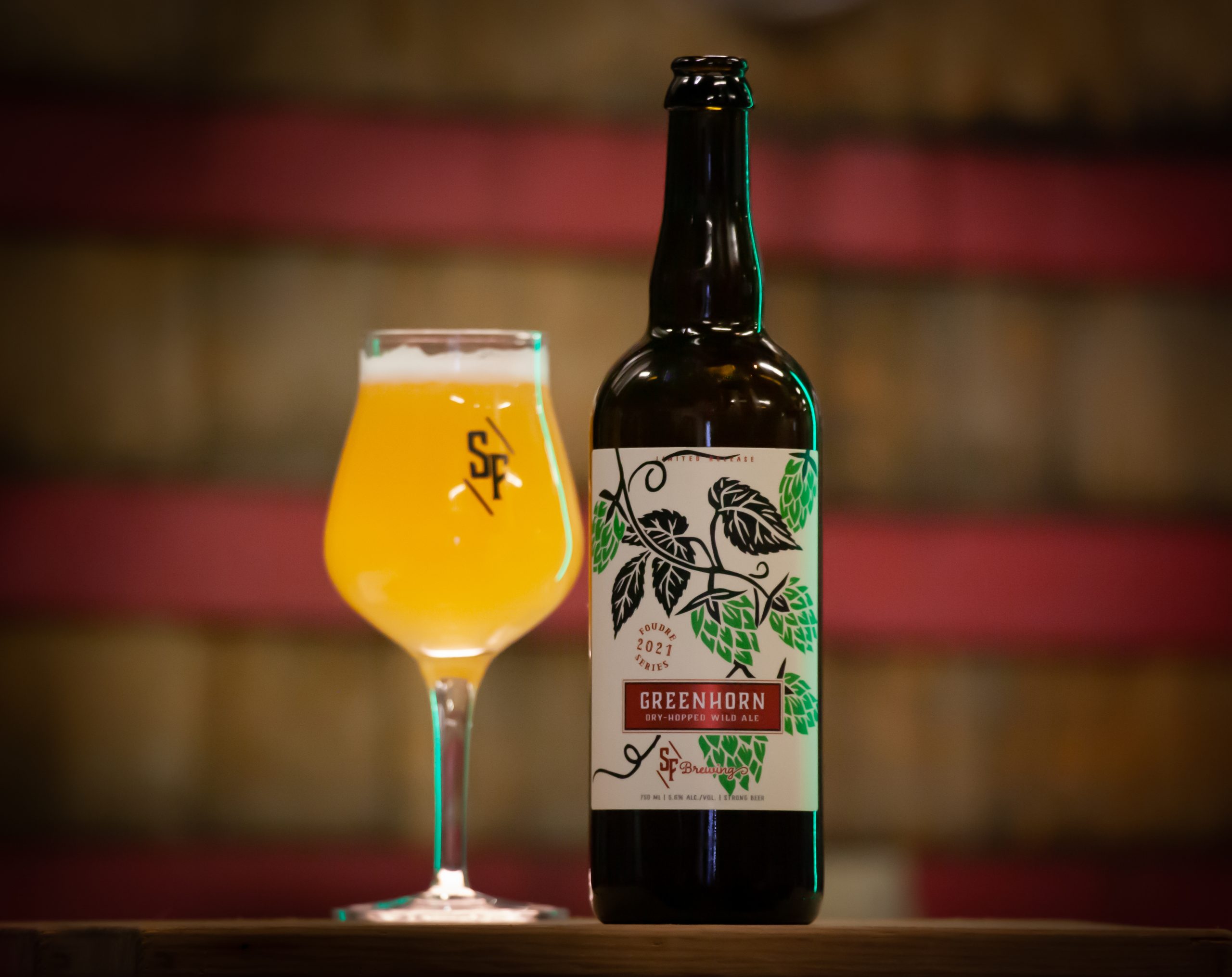 GREENHORN | FOUDRE AGED DRYHOPPED WILD ALE