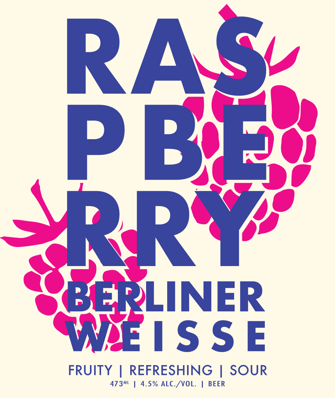 RASPBERRY BERLINER WEISSE | TART WHEAT BEER